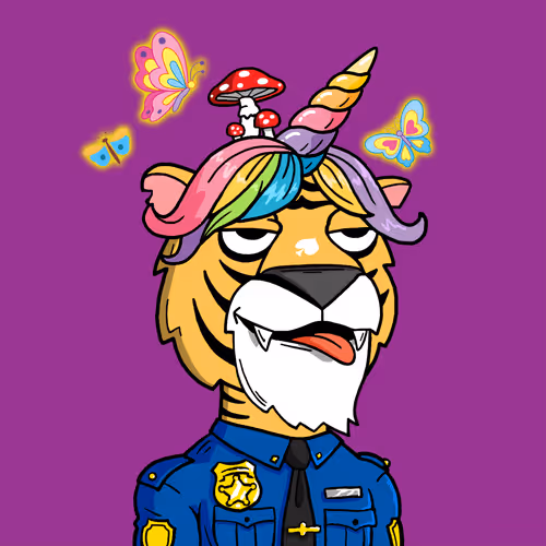 Grouchy Tiger Social Club #2504