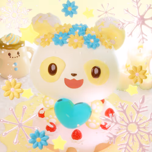 CNPcake #00383 Leelee-Yellow Flower