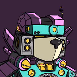 Lilac Meka Bear