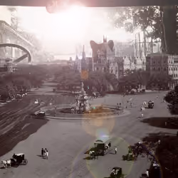 Flora Fountain, Bombay 1880.