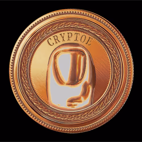 CRYPTOE bronze coin 2/10