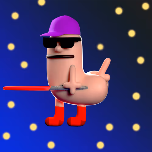 3D CryptoDickbutt #38