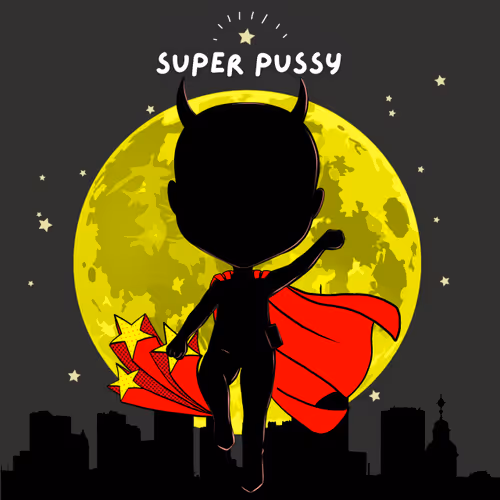 Superpussy Coloring Book