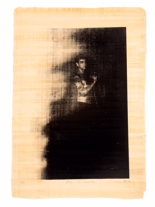 Justin Aversano - Page of Swords - Physical Tarot Scroll - 3/3