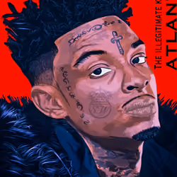 SW#2 21 Savage - "21 Blood Red"