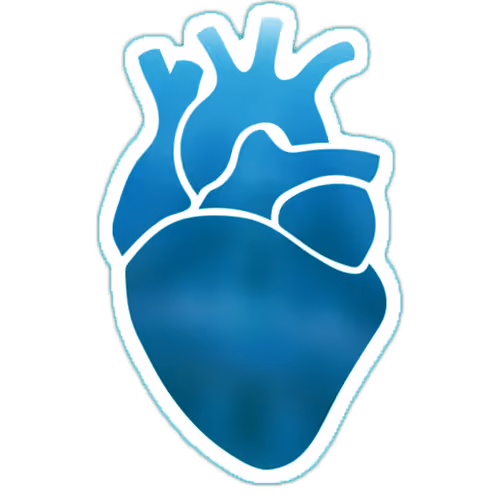 Blue heart