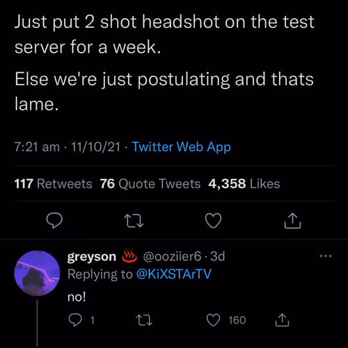 Kixstar's Last Tweet