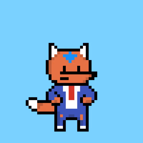 Pixel Foxes #87