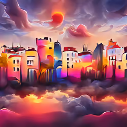 Living in a bath of colors