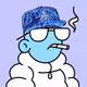 the hat is one of frostys rugs from a fat grifter
