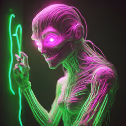 Light on eyes