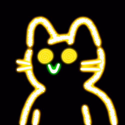 Neon Cat #351