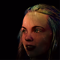 Portrait of sexy girl