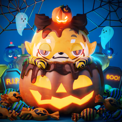 CNPcakeEX #00067 Halloween2022-Ya-ma Tiger