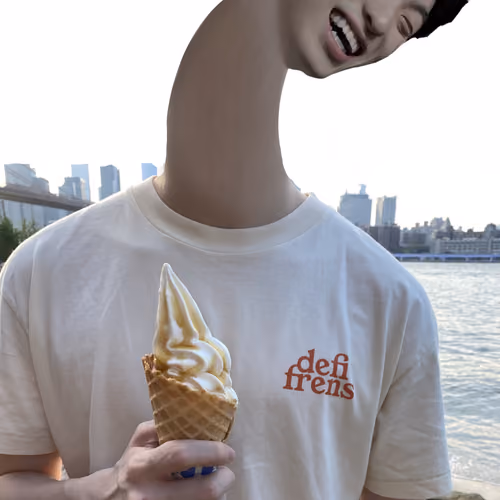 Enjoying Ice Cream In NYC