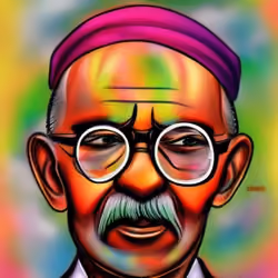 Gandhi Canvas #3