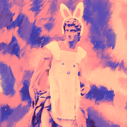 The stoic bunny🐰