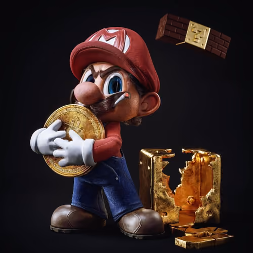3D CryptoPunk Private Collection (Mario)