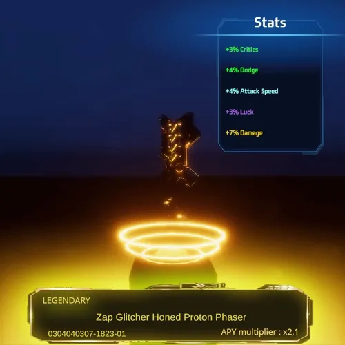 Zap Glitcher Honed Proton Phaser