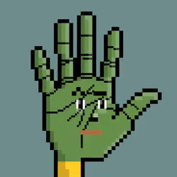 CryptoPunkPepe #174 Handface Chapo