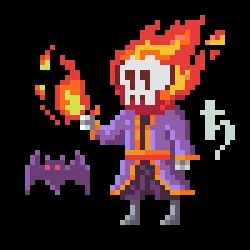 Solar Mage Fire Eater of the Light (Animated)