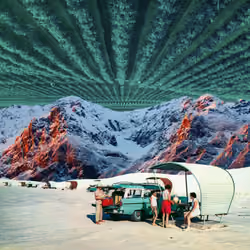 Underneath strange skies