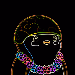 Neon Pudgy Penguin 315