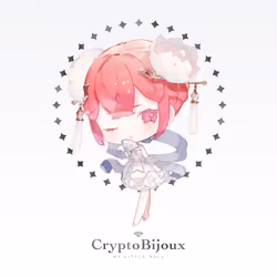 Crypto Bijoux 10 - Padparadscha Sapphire -