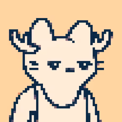 Bored Pixel Cat #115