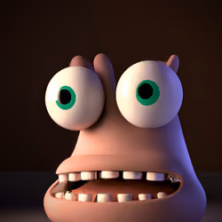 a big-eyed beast #002
