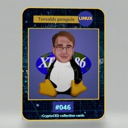 Torvalds penguin #046