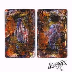 Micro Diptych: Hour Twelve