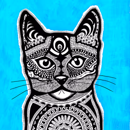 le Chat Bleu