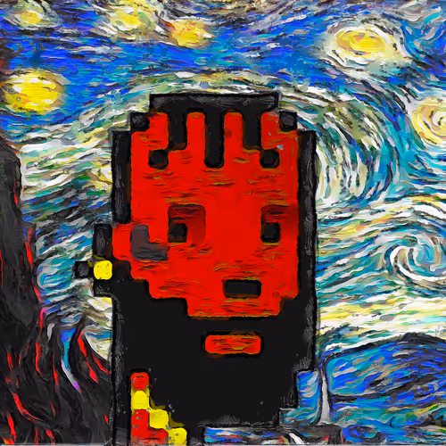 Crypto Van Gogh Punk #0035 – Nipsey Hussle
