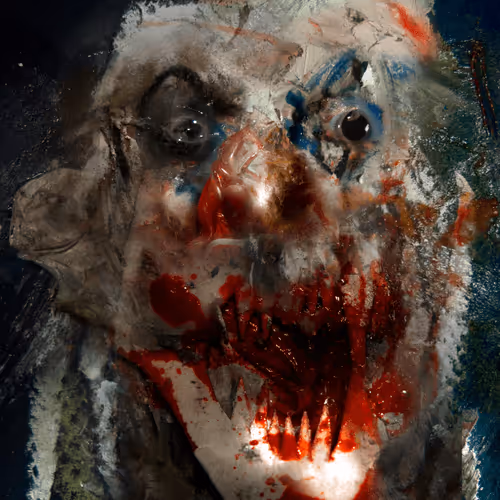 Terrified spectators