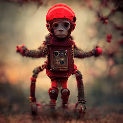 Brown monkey