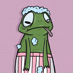 #0004 Frog Shower
