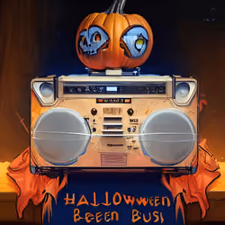 Creepy BoomBox Halloween Vol I 074
