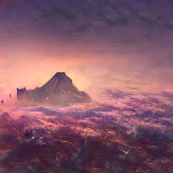 "Alien Landscape 5" #1