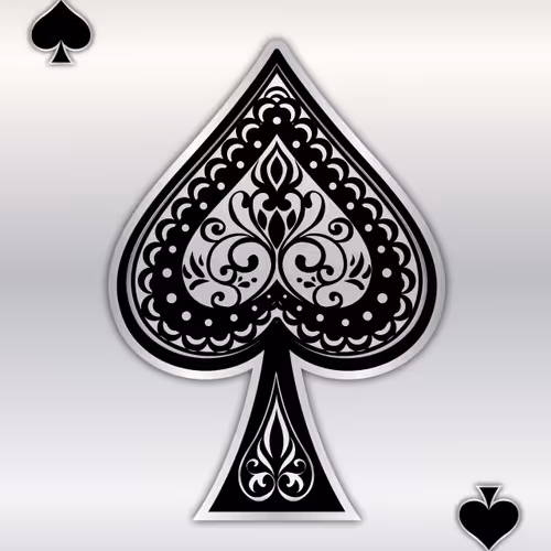 Platinum Spade Ace 7