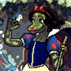 CryptoDinosaurs #147 - Snow White Dino