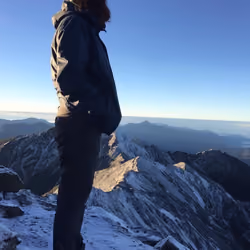 At the peak!
