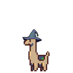 Green Wizard Llama