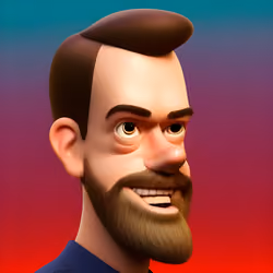 Jack Dorsey Cartoon Art