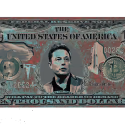 The CryptoCash Collectible #03 : Elon's Life Vision - Antiquity