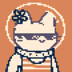 Bored Pixel Cat #971