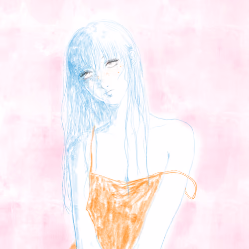 Girl of Color (Blue)
