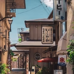 Old streets of Japan