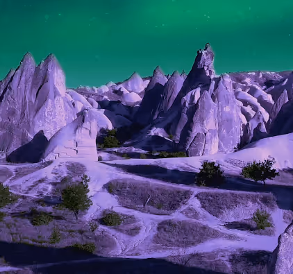 Altered Fairy Chimneys of Cappadocia