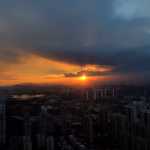 Sunset In Xiamen 2021 05 26